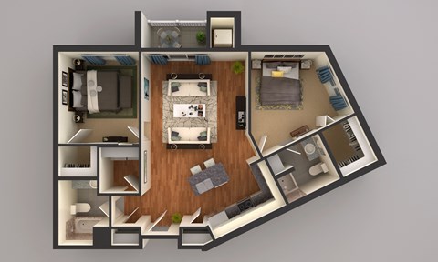 4570 49th Ave S Studio-3 Beds Apartment for Rent - Photo Gallery 7